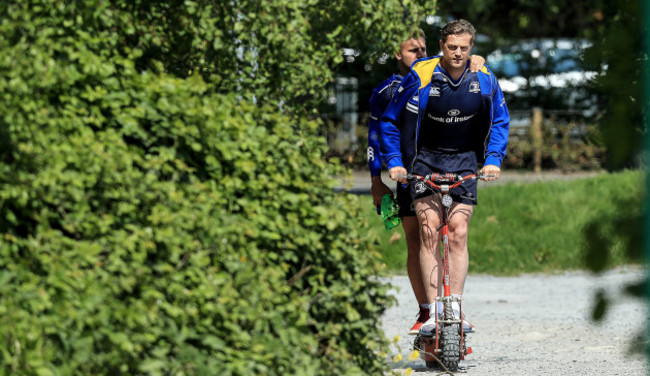 Jamie Heaslip and Ian Madigan