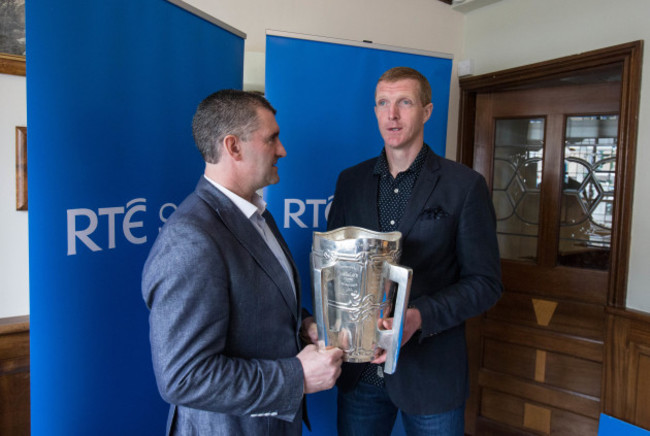 Liam Sheedy and Henry Shefflin