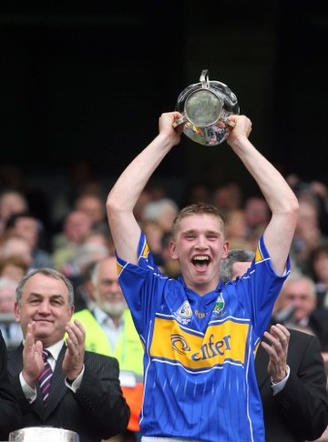 Brendan Maher lifts the cup