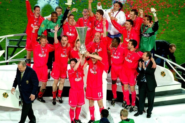 Soccer - UEFA Cup - Final - Liverpool v Alaves