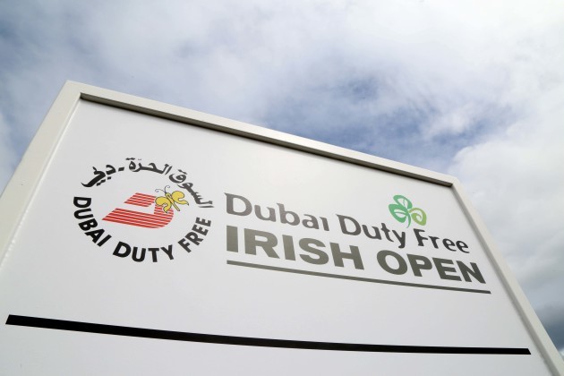 A view of Royal County Down Golf Club ahead of the Dubai Duty Free Irish Open
