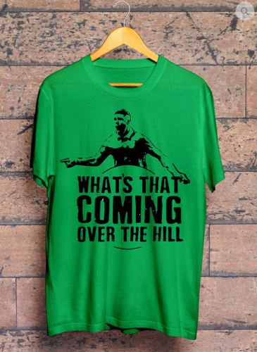 Whats tha coming over the hill tee