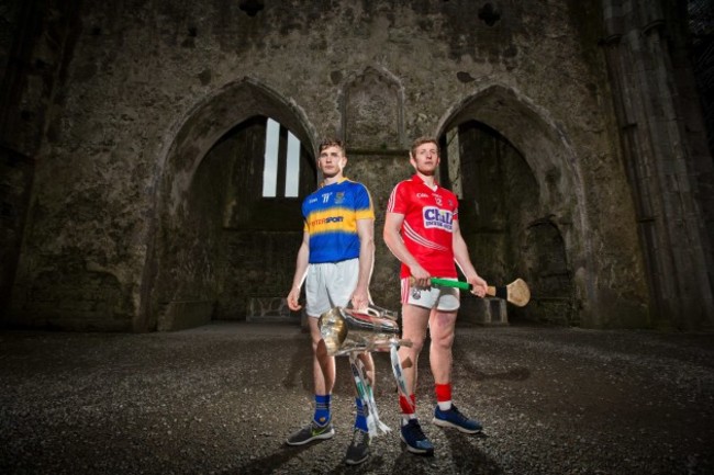 Tipperary's Brendan Maher with Bill Cooper of Cork