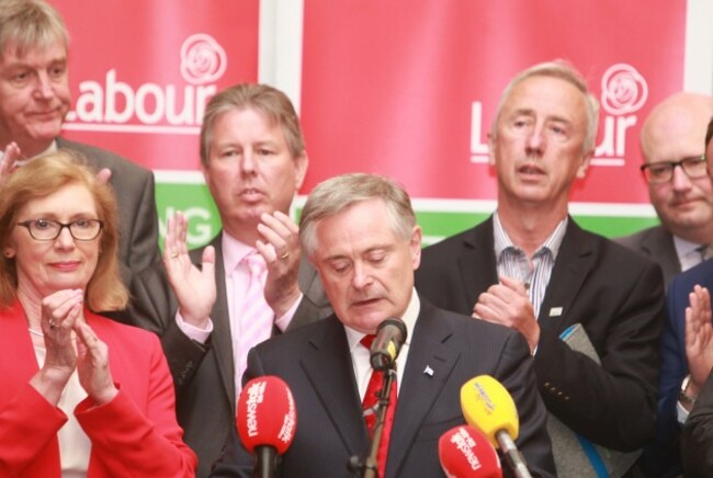 20/5/2016. New Labour leader Brendan Howlin
