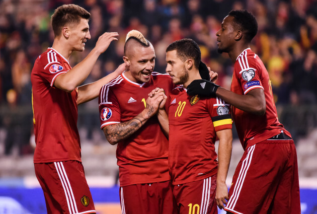 Belgium Israel Euro Soccer