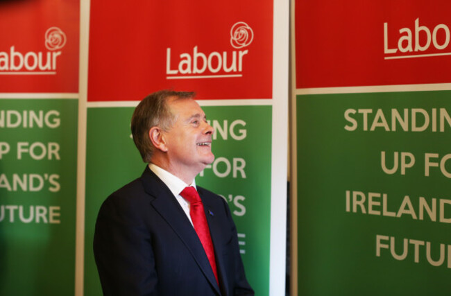 20/5/2016. New Labour leader Brendan Howlin