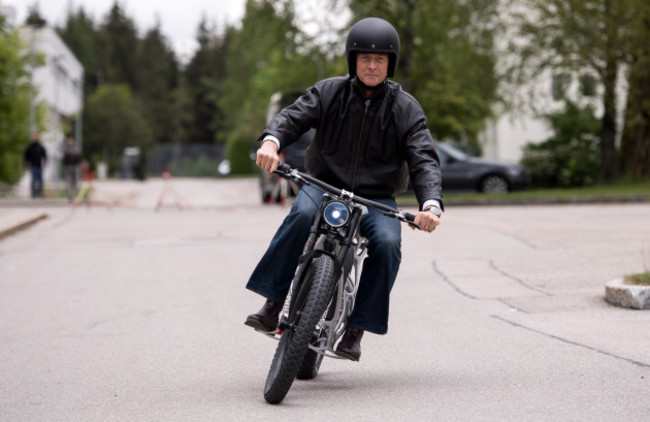 Germany Airbus  Printed Motorbike