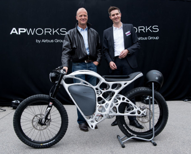 Germany Airbus  Printed Motorbike