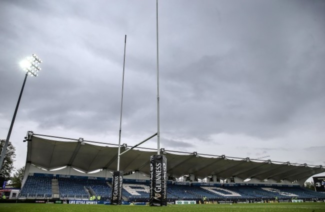 A view of the RDS ahead of the game