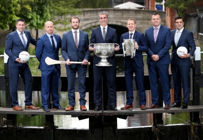 Senan O'Connell, Peter Canavan, JJ Delaney, Jim McGuinness, Ollie Canning, Paul Earley and Brian Carney