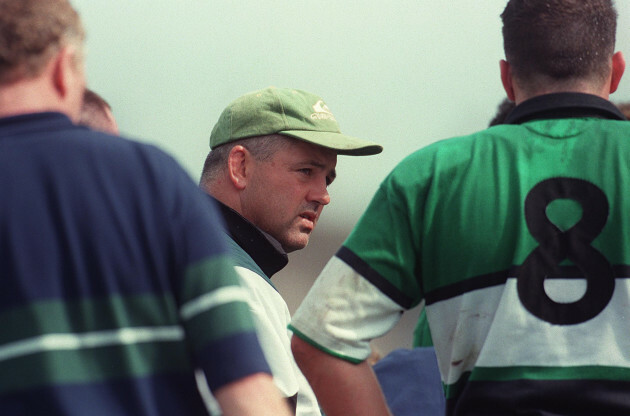 Connacht 16/8/1997 Warren Gatland coach © INPHO / Patrick Bolger