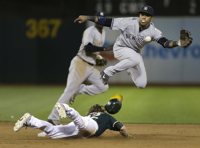 Yankees Athletics Baseball
