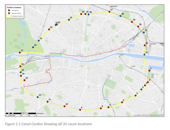 Canal Cordon locations