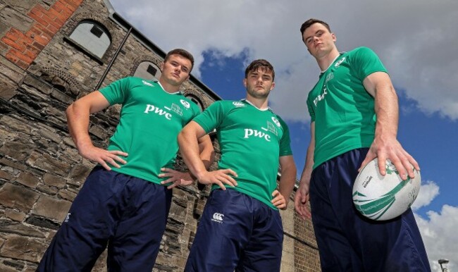 Jacob Stockade, Bill Johnston and James Ryan