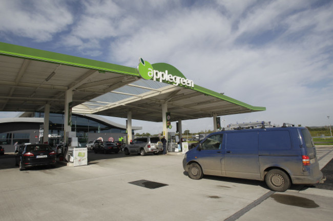 Applegreen petrol station - stock