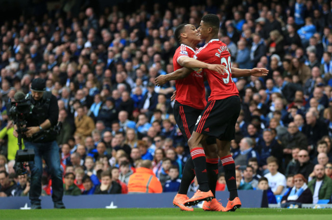 Manchester City v Manchester United - Barclays Premier League - Etihad Stadium