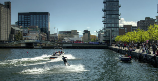 Wakeboarding, Grand Canal Dock