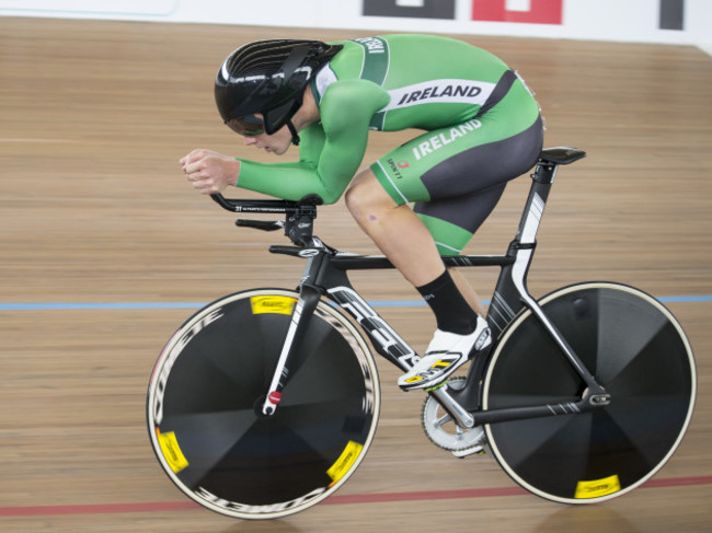 Martyn Irvine on his way to finishing second