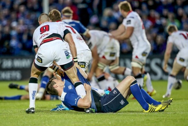 Jonathan Sexton with Ruan Pienaar