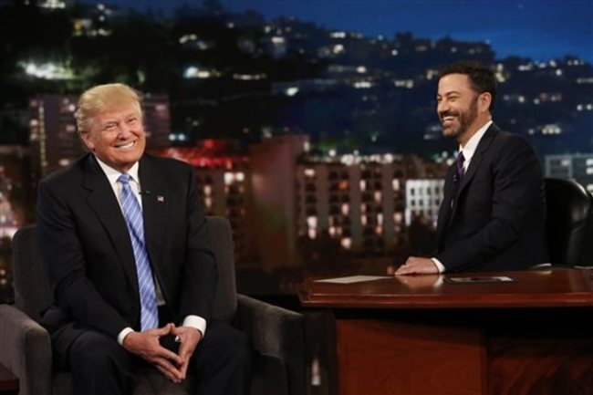 DONALD TRUMP, JIMMY KIMMEL