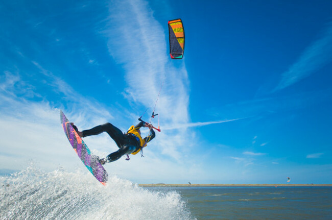 Battle for the Bay kite surfer