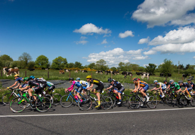 The An Post Rás makes its way through Dromina