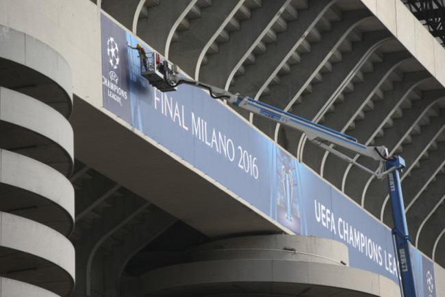 Italy Soccer Champions League Final