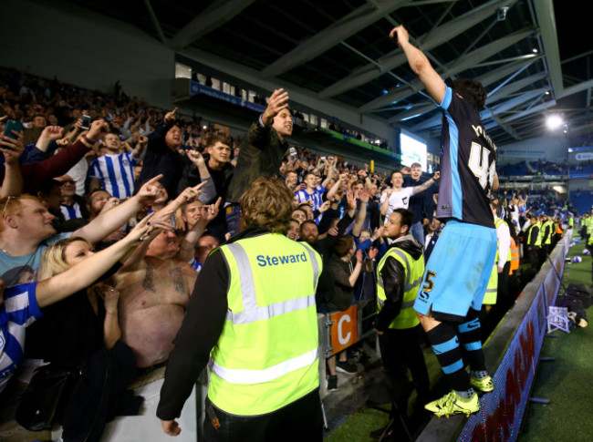 Brighton and Hove Albion v Sheffield Wednesday - Sky Bet Championship - Play Off - Semi Final - Second Leg - AMEX Stadium