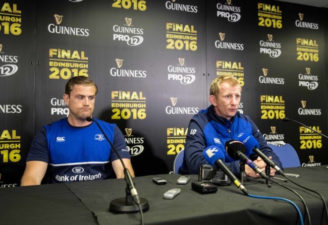 Jamie Heaslip and Leo Cullen