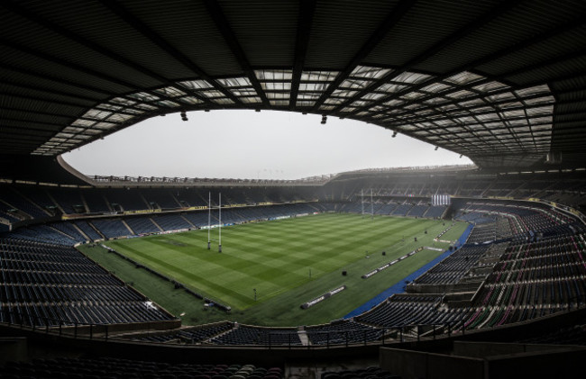 A view of BT Murrayfield