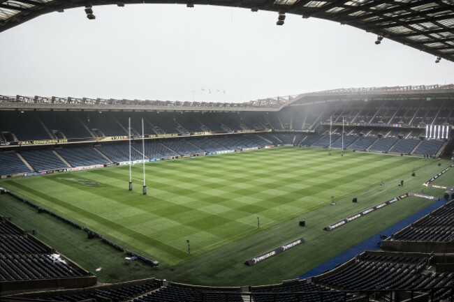 A view of BT Murrayfield