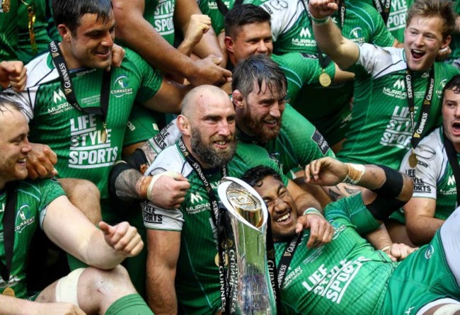 John Muldoon and Aly Muldowney celebrate