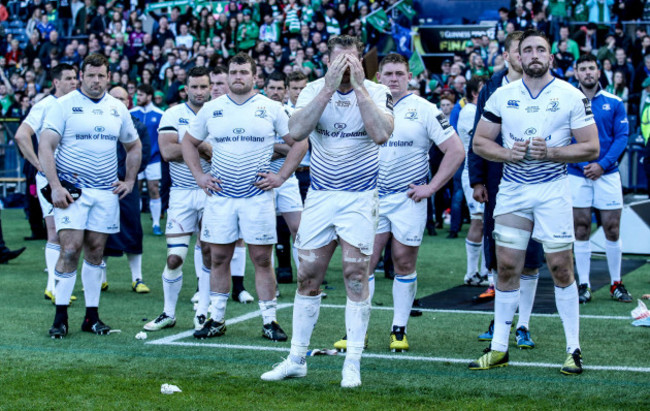 Jamie Heaslip dejected