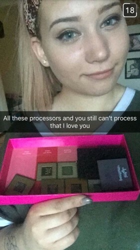 This Girls Puntastic Snapchats To Her Boyfriend Are Magnificently Nerdy