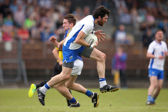 Tommy Prendergast is tackled by Bill Maher