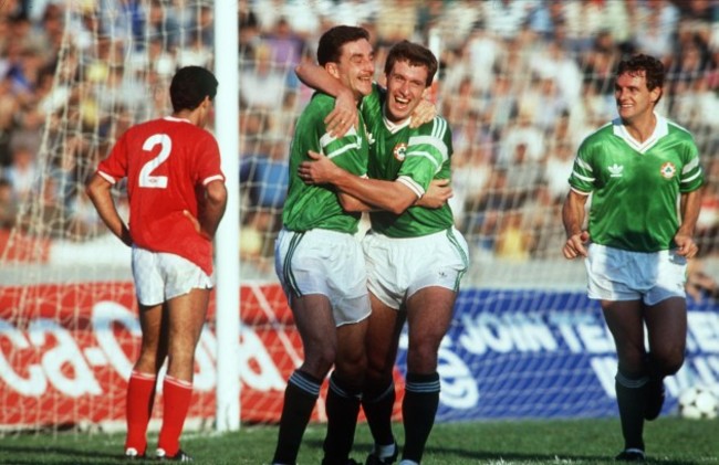 John Aldridge and Kevin Sheedy 15/11/1989