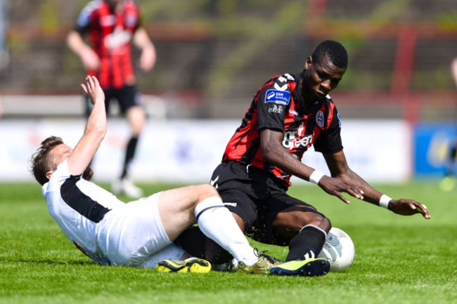 Ismahil Akinade and Ger O’Brien