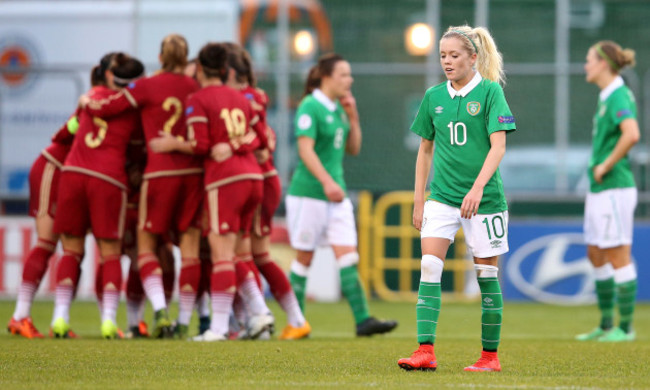 A dejected Denise OÕSullivan