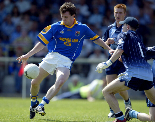 David Barden with Goalkeeper Stephen Cluxton