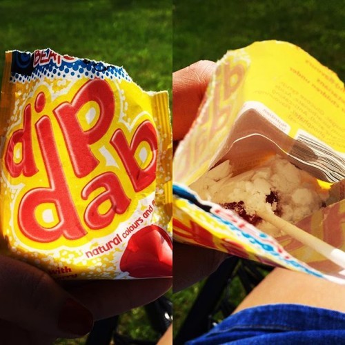 Yes dip dab! #vintagesweets #dipdab #untilijustreadthelabelithoughtitwasdibdab