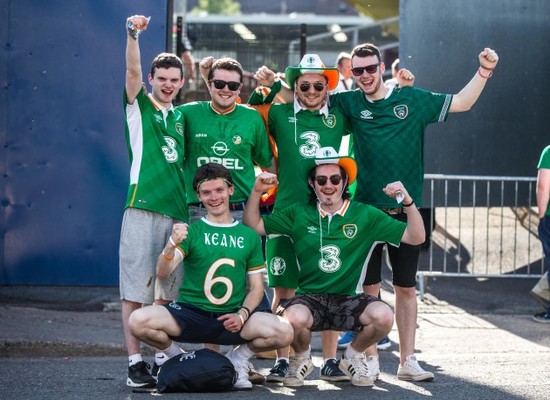 Ireland supporters