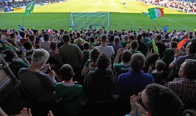 Ireland supporters