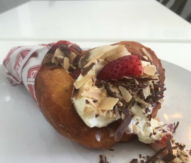 Dearest Sweeties, Come and enjoy the latest dessert craze that is taking the globe by storm! Introducing the all new Tellabab! It's a dessert kebab! A home made doughnut pita bread filled with milk and white chocolate shavings straight off the rotisserie, fresh strawberries, fresh banana, fresh house made whipped cream and lashings of Nutella! Available only at Tella Balls Dessert Bar as early as this Thursday the 2nd of June That's right Sweeties... Thank us later! #tellabab #chocolatekebab #chocolateshawermadelights #worldfamous #dessertkebab #sydneydesserts #sydneycommunity #dessertporn #desserts #dessertbar #dulwichhill #innerwestsydney #firstinaustralasia #sydney #australia #flagshipstore #franchiseopportunities @gk_imagesmart @leanguyen @dailyaddict @dailymail @dailytelegraph @buzzfeedfood @lifestylefoodau @nutella_and_dessert_lovers @lickyourdessert @lickyourphone @lichipan @dessertified @simonfoodfavourites @theaureview @thejugernauts @broadsheet_syd @concreteplayground @innerwestcourier