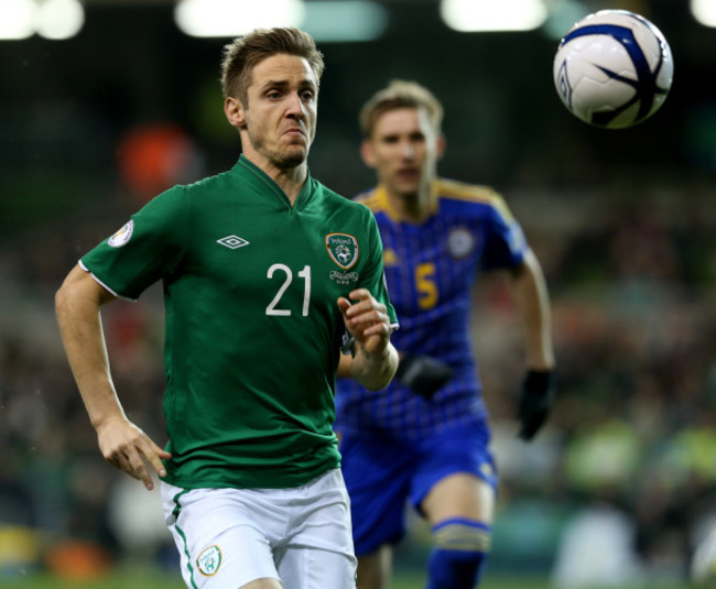 Soccer - FIFA 2014 World Cup - Qualifying - Group C - Republic of Ireland v Kazakhstan - Aviva Stadium