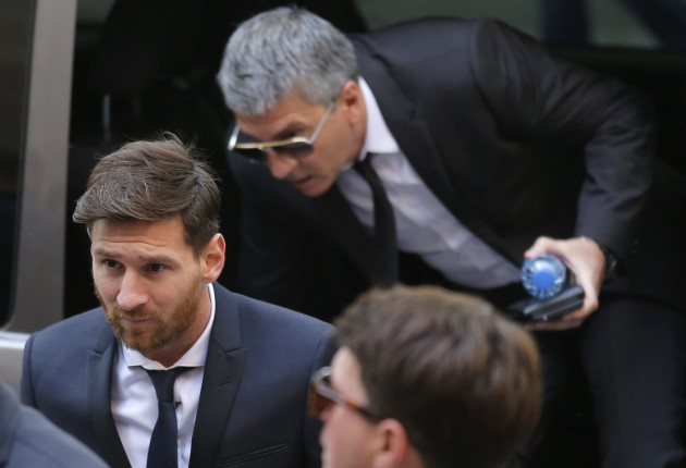 Spain Messi Trial