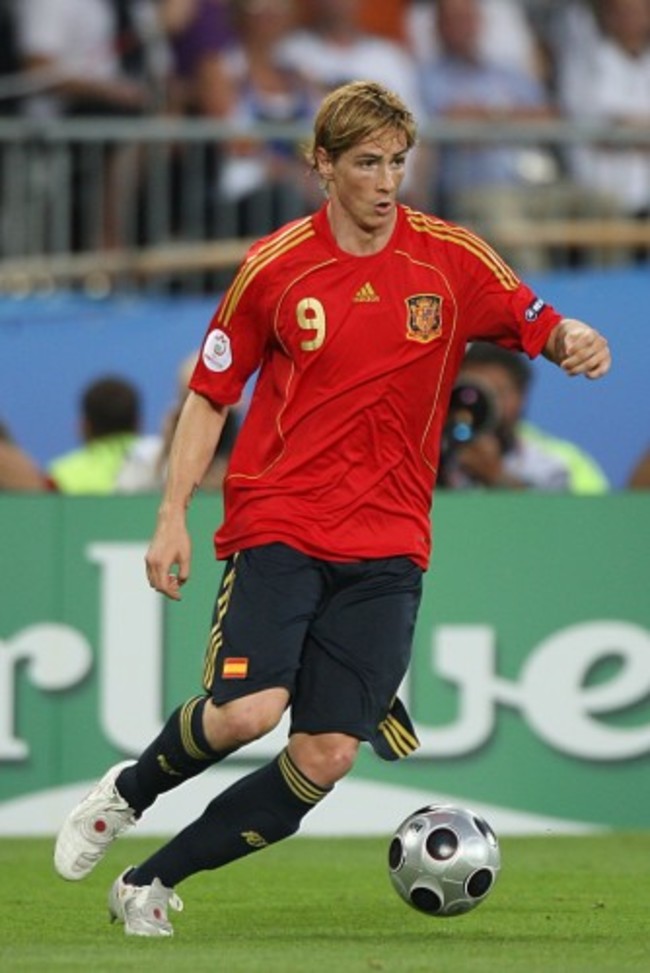 Soccer - UEFA European Championship 2008 - Final - Germany v Spain - Ernst Happel Stadium