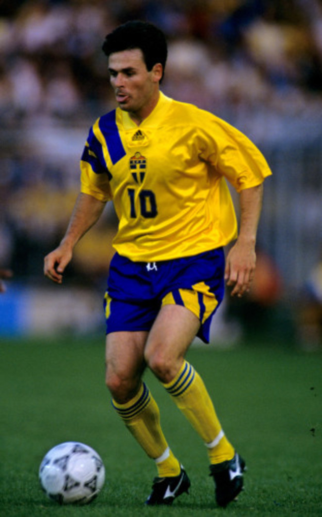 Soccer - Euro 92 - Group A - Sweden v Denmark - Rasunda, Solna