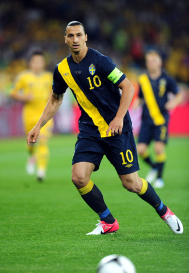 Soccer - UEFA Euro 2012 - Group D - Ukraine v Sweden - Olympic Stadium