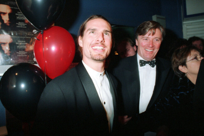 TOM CRUISE IN IRELAND 1995 HOLLYWOOD FILM STARS