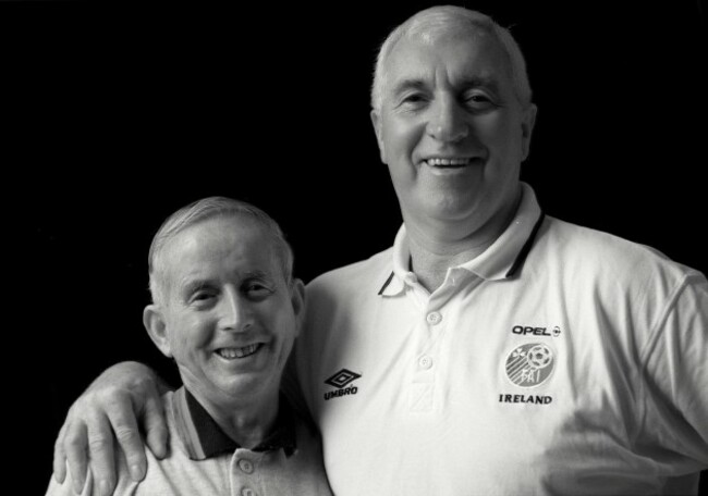 Mick Byrne and Charlie O'Leary